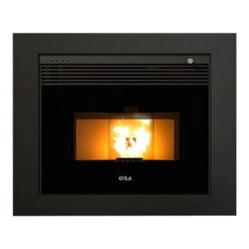 Inserto a pellet COLA TOP FIRE 80 Canalizzabile