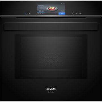 Forno con vapore combinato con microonde SIEMENS HN978GMB1