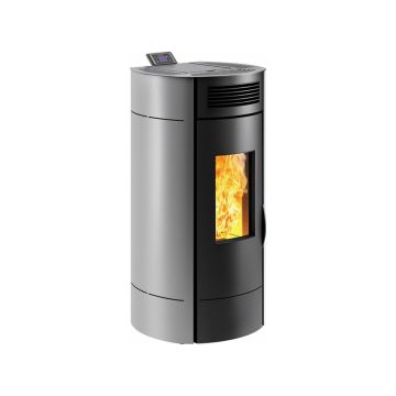 Caminetti Montegrappa DROMA Stufa a pellet ermetica ad aria calda ventilata 