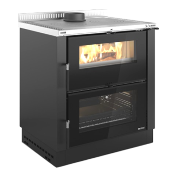 Cucina a legna La Nordica VERONA XXL VST Nero Antracite