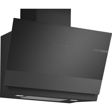 Bosch DWK81AN65 Cappa a parete  Nero con finitura in vetro