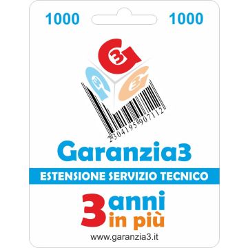 Estensione garanzia 500-1000 Euro