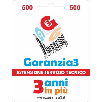 Estensione garanzia 0-500 Euro