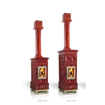 la castellamonte liberty stuffa a legna 