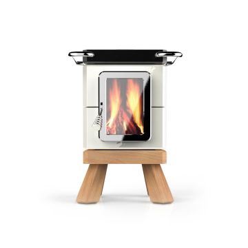 la castellamonte cookin'stack stufa-cucina a legna 