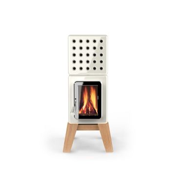 la castellamonte CUBISTACK WOOD STUFA A LEGNA