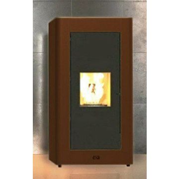 Termostufa a pellet ROCK Corten
