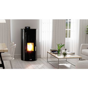Termostufa a pellet COLA GOSPEL 17 Nero