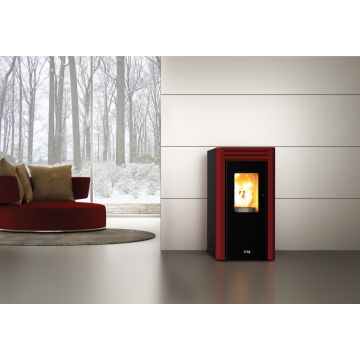 Stufa a pellet COLA Grace 14 Champagne